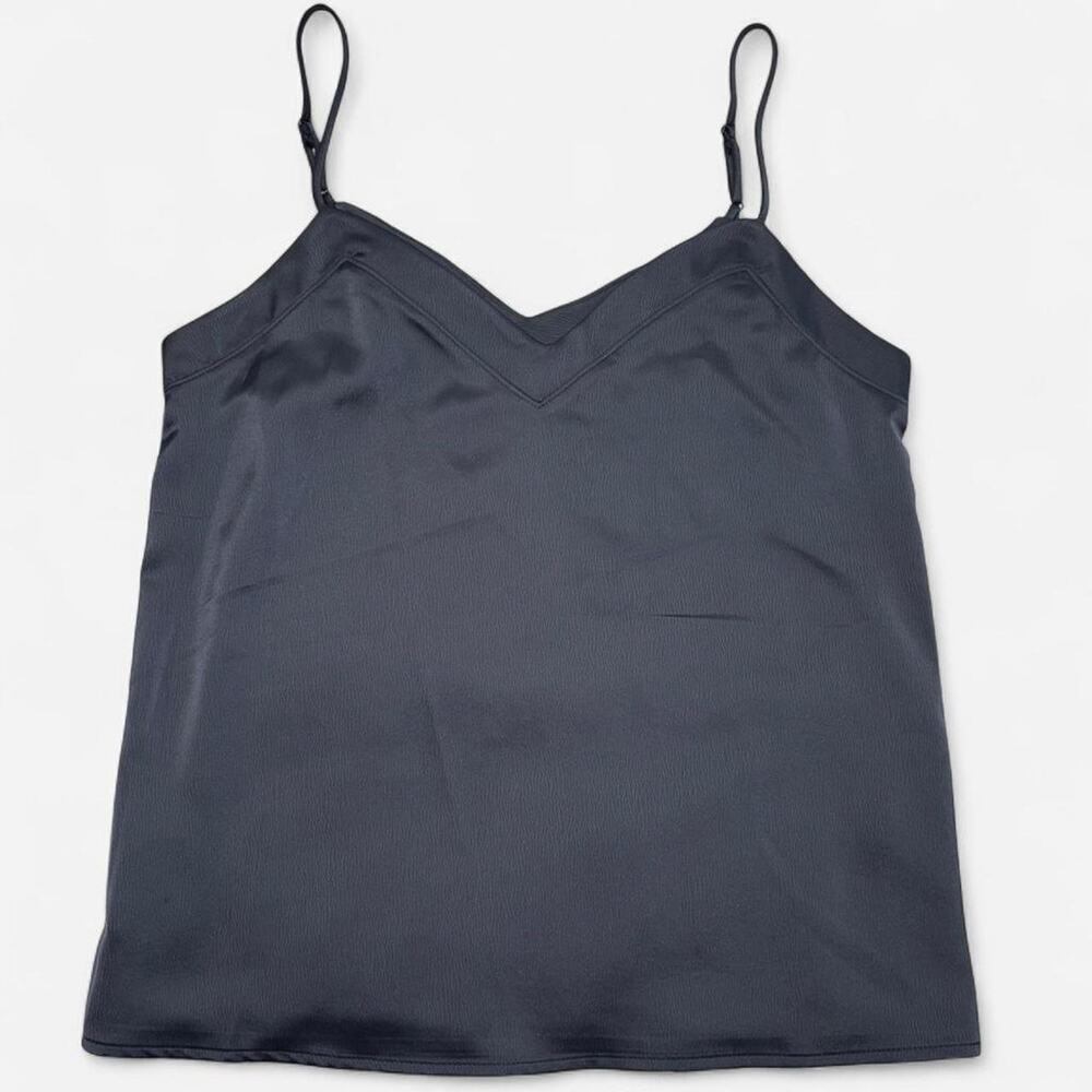 Gibson Women S Camisole Small Polyester Blue Black Casual Basic